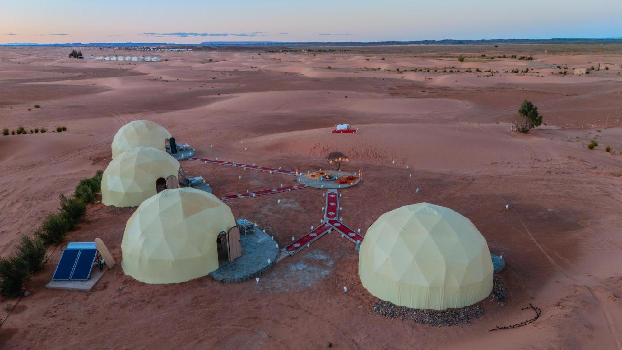 Hotel Luxury Camp Camelhouse Merzouga Exterior foto